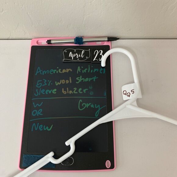 American Airlines Twinhill Jacket Womens 0 Dark Charcoal Uniform Wool Blend - Picture 11 of 12